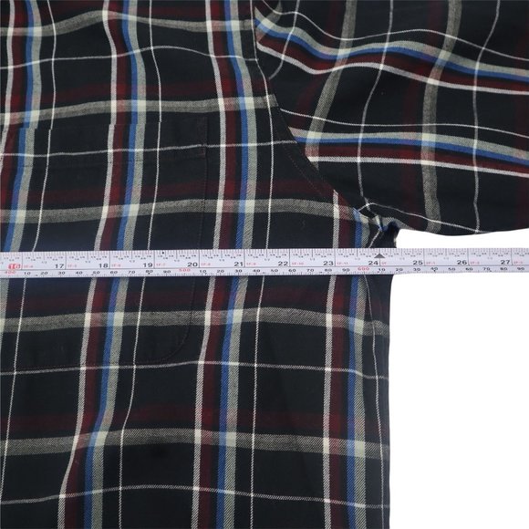 Timberland Men's Shirt LG 100% Cotton Plaid Long Sleeve Button - Picture 12 of 15